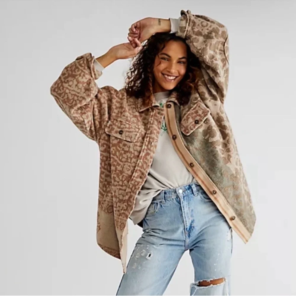 Free People | Printed Ruby Shacket Jacket | XS - Picture 16 of 16